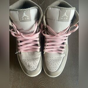 Nike Air Men's Shoes in Pink and Tan